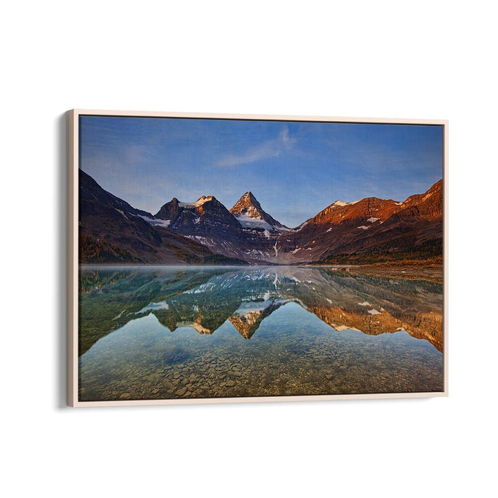 Stunning MAGOG LAKE, PHOTOGRAPHY PRINTS capturing serene landscape beauty with vibrant reflections in crystal-clear water.