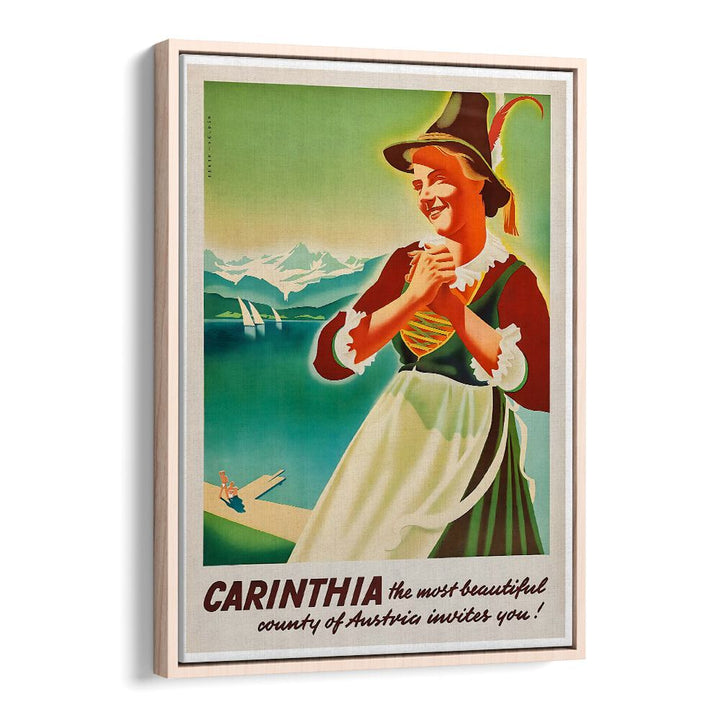 Celebrate nostalgia with CARINTHIA, VINTAGE TRAVEL POSTERS showcasing stunning landscapes and vibrant culture.