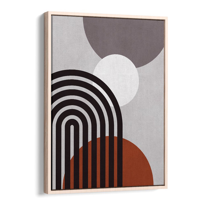 LINES AND CIRCLES XIII, BOHO ART PAINTINGS feature geometric shapes in earthy tones, perfect for modern decor.