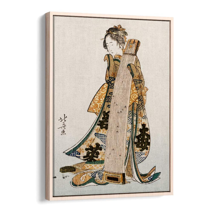 JAPANESE WOMAN , VINTAGE PAINTINGS