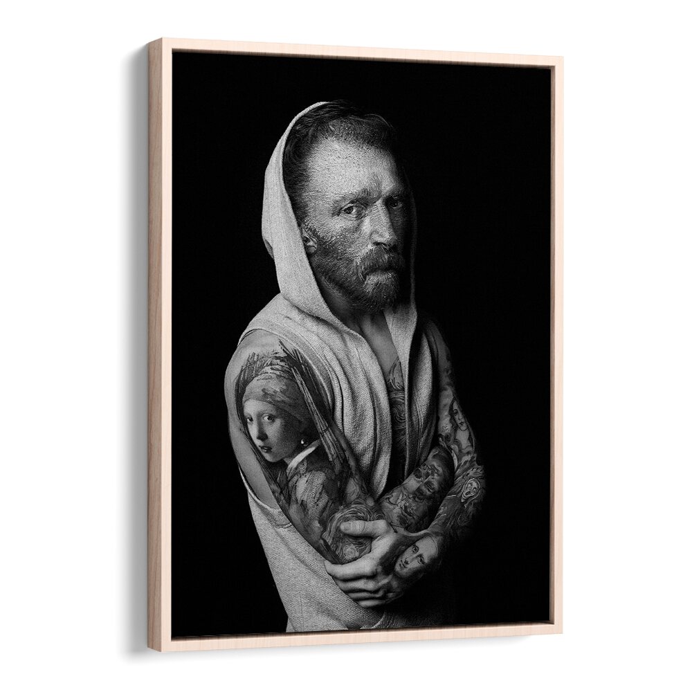 Van Gogh Tattoo, Altered Art Prints showcase a unique blend of classic art and modern tattoo style. Perfect for any space.