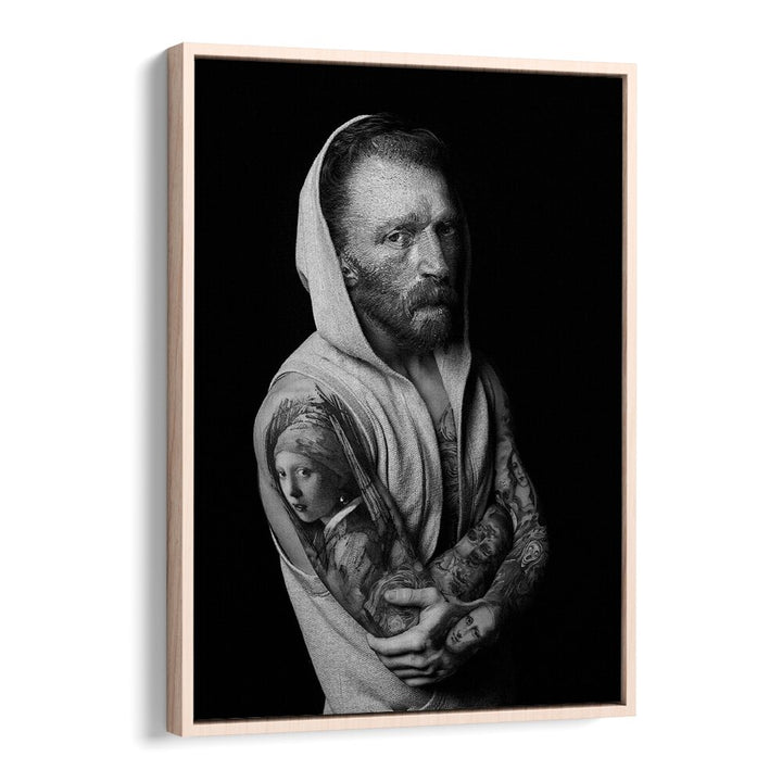Van Gogh Tattoo, Altered Art Prints showcase a unique blend of classic art and modern tattoo style. Perfect for any space.