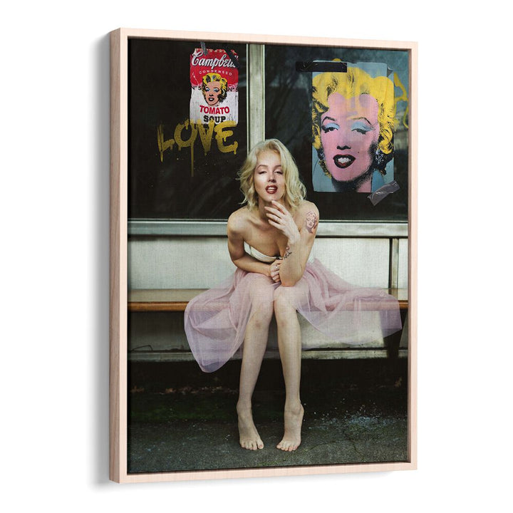Captivating NEW MARILYN, ALTERED ART PRINTS by Dikhotomy reimagine iconic beauty with modern flair and creativity.