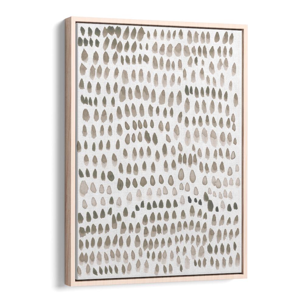 Charming PAINTED DOTS LIGHT BROWN, ABSTRACT PAINTINGS enhance your space with playful sophistication and unique design.