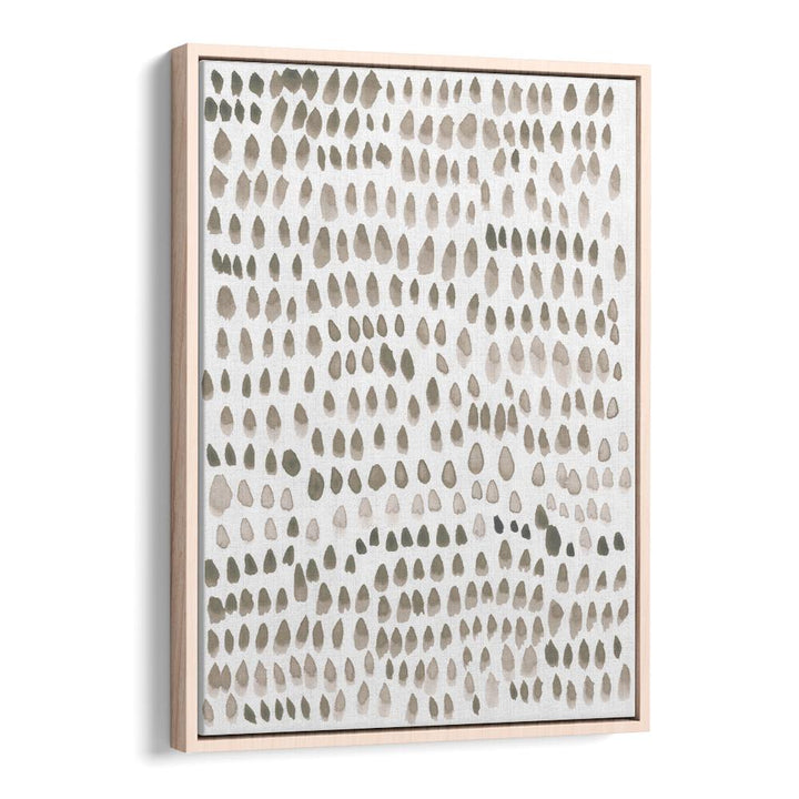 Charming PAINTED DOTS LIGHT BROWN, ABSTRACT PAINTINGS enhance your space with playful sophistication and unique design.