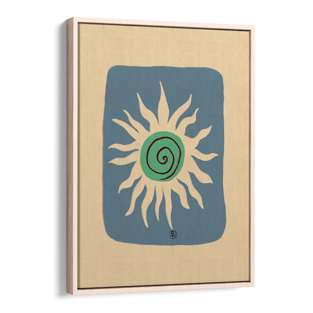Brighten your space with the BLUE SUN, VIBRANT art print, blending creativity and modern elegance. Perfect for homes!