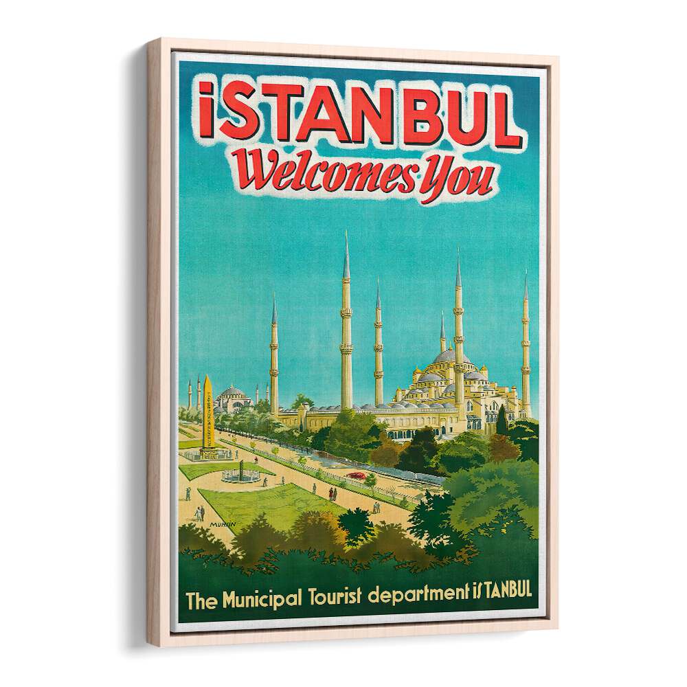 Discover the charm of ISTANBUL II, VINTAGE TRAVEL POSTERS, showcasing Istanbul's rich history and culture beautifully.