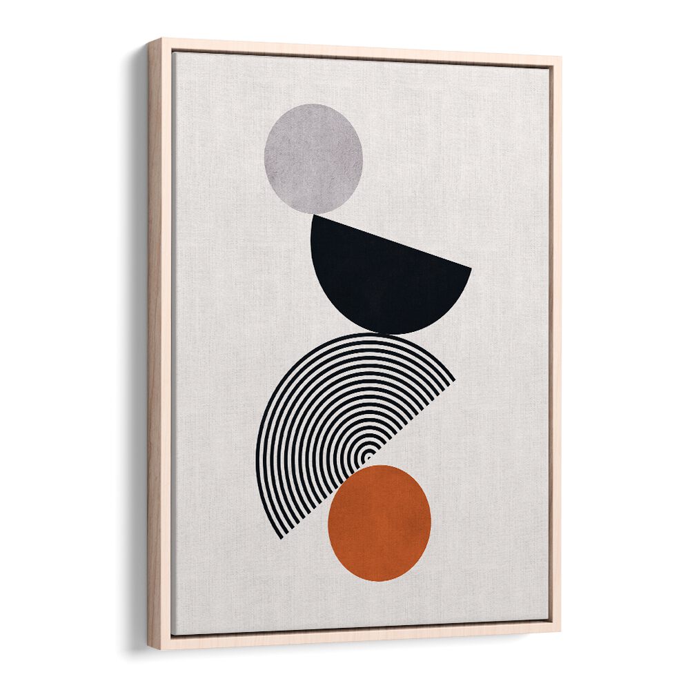 Modern abstract design of BALANCE I, BOHO ART PAINTINGS, featuring harmonious circles for tranquil decor.