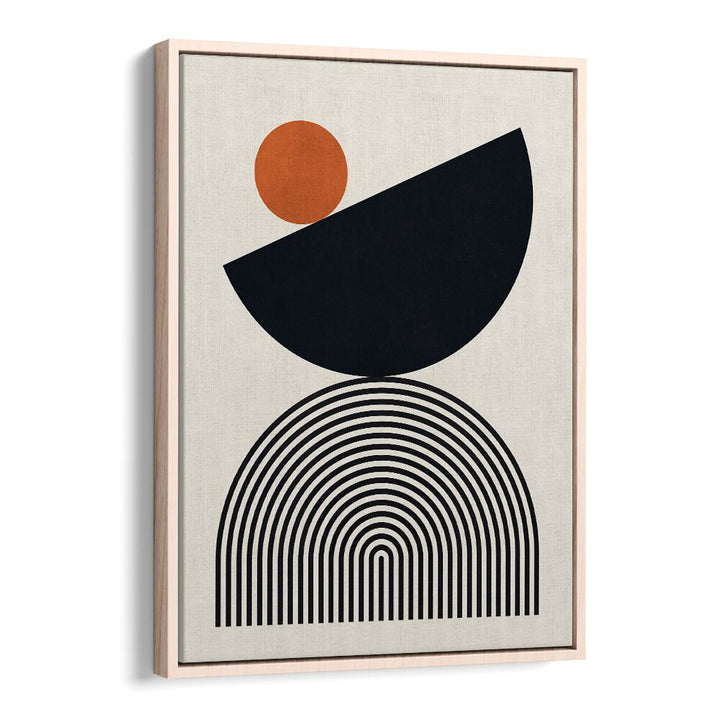 Colorful geometric shapes in LINES AND CIRCLES XXVII, BOHO ART PAINTINGS enhance modern decor with artistic charm.