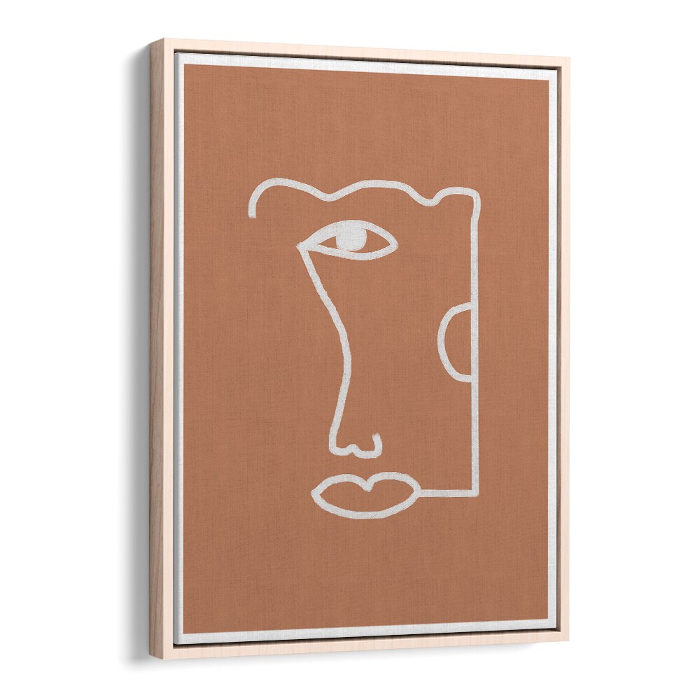 ABSTRACT HEAD NO2, LINE ART PAINTINGS showcasing minimalist elegance for modern homes and creative spaces.