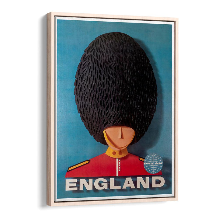 Stylish ENGLAND, VINTAGE TRAVEL POSTERS featuring a iconic guard, perfect for enhancing your home décor.