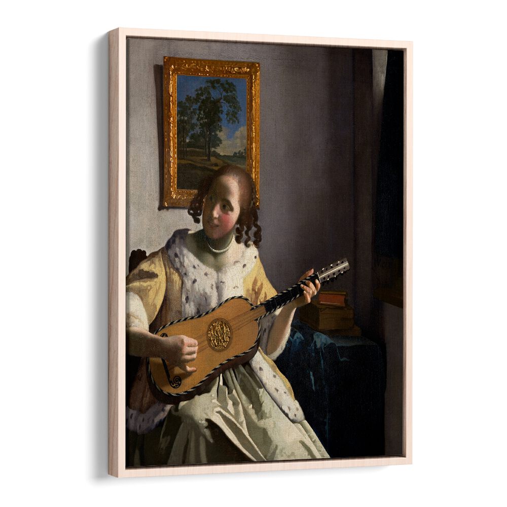 THE GUITAR PLAYER , VINTAGE PAINTINGS