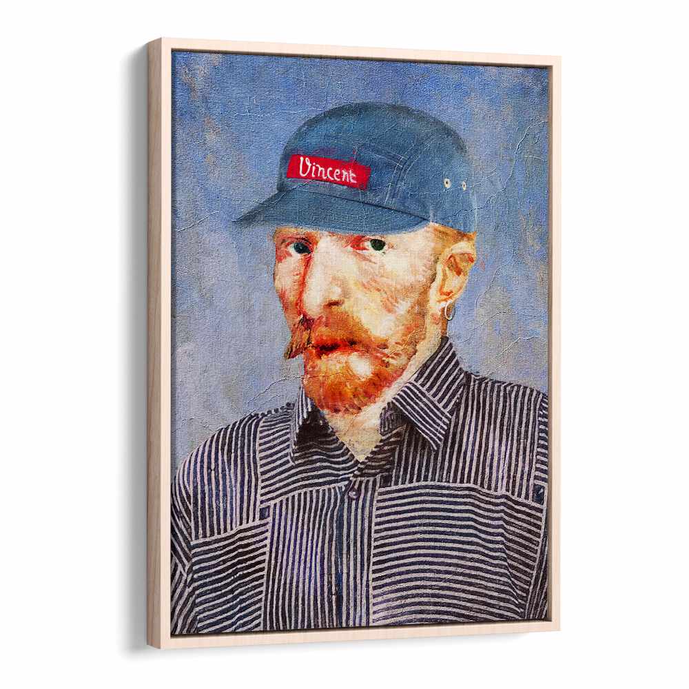 Hipster Vincent altered art prints by Dikhotomy showcase a modern twist on classic aesthetics. Perfect for art lovers!