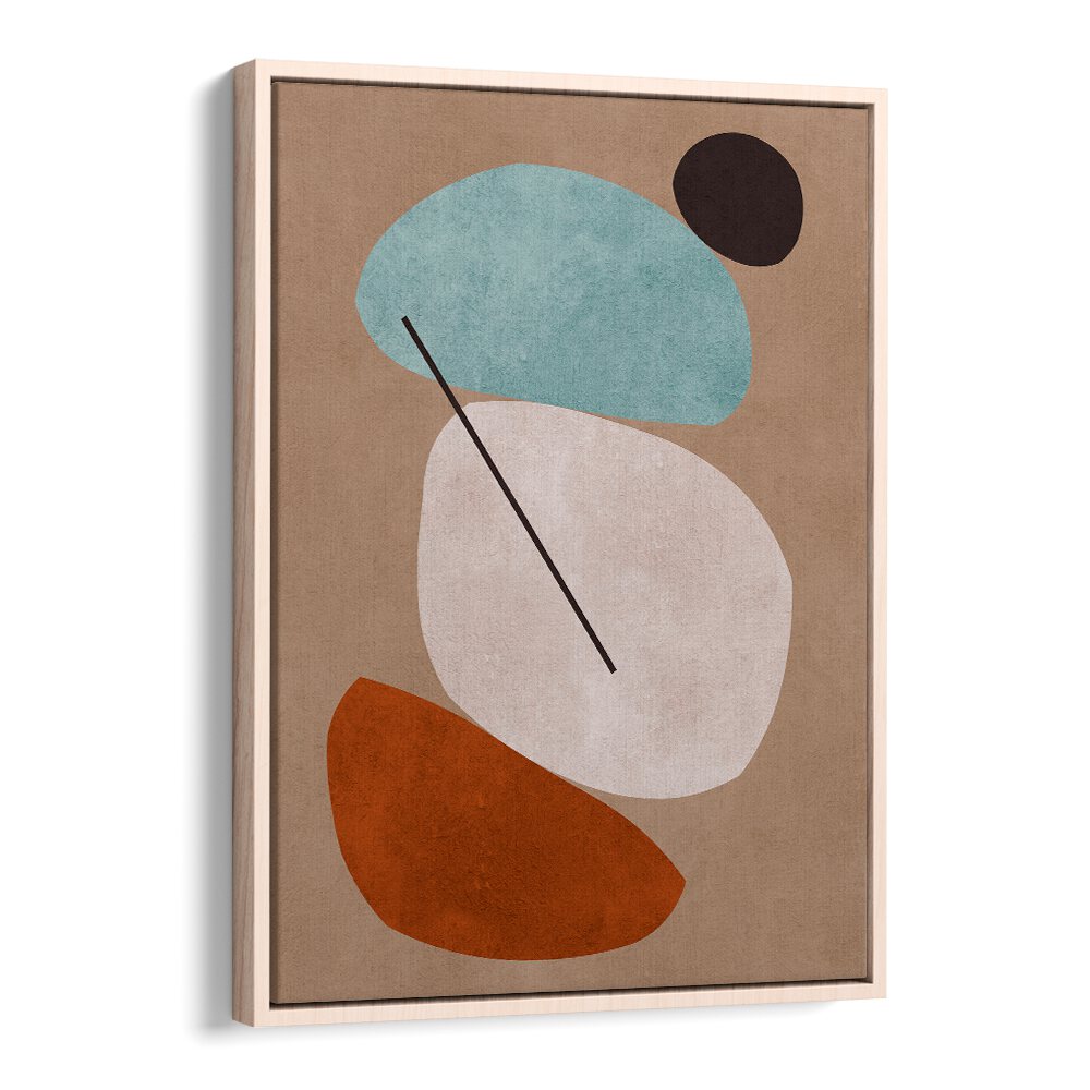 WATERCOLOR LANDSCAPE VIII, ABSTRACT PAINTINGS showcases serene colors and forms, perfect for any art lover's collection.