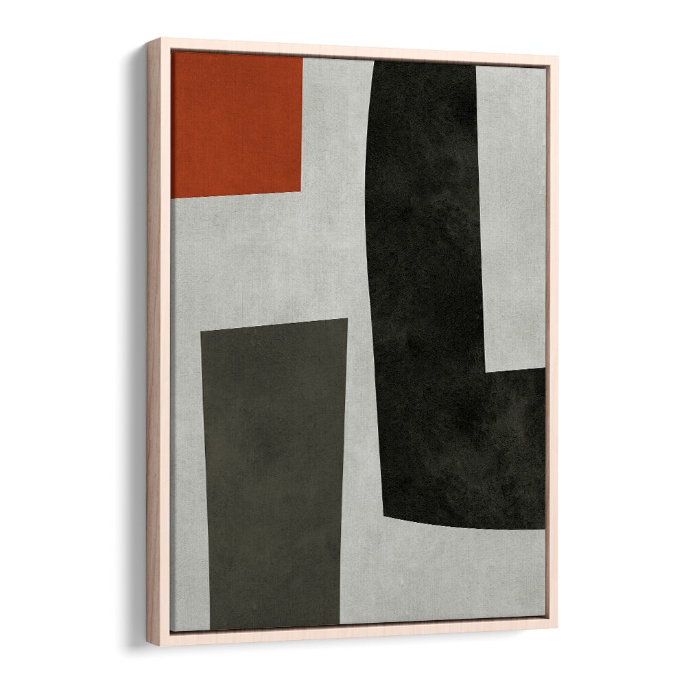 Contemporary framed art featuring MODERN SHAPES V , GEOMETRIC ART PRINTS, perfect for elevating your space.