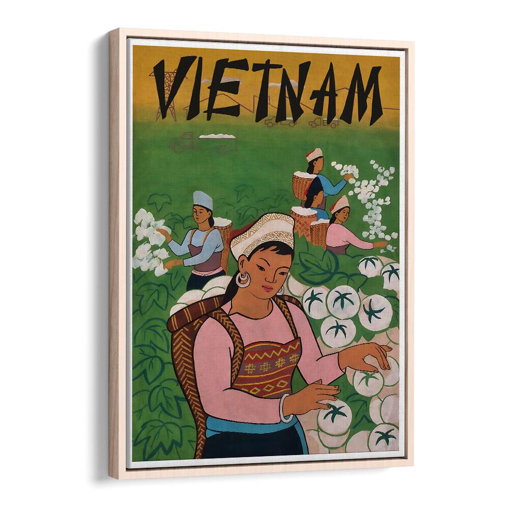Celebrate the beauty of Vietnam with VIETNAM II, VINTAGE TRAVEL POSTERS showcasing vibrant culture and landscapes.