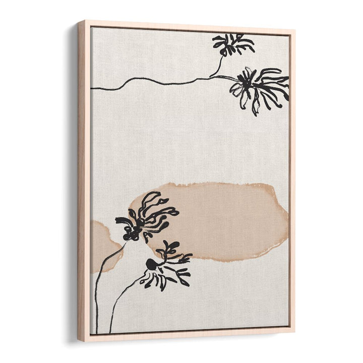 Elegant LEAVES NO II, FLORAL FLOWER PAINTINGS showcase delicate blooms, enhancing any space with natural beauty.