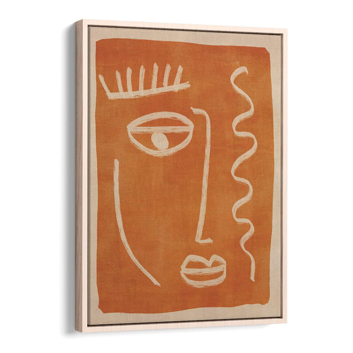 Stylish ABSTRACT FACE PORTRAIT, BOHO ART PAINTINGS add a vibrant touch to your space with bohemian charm.