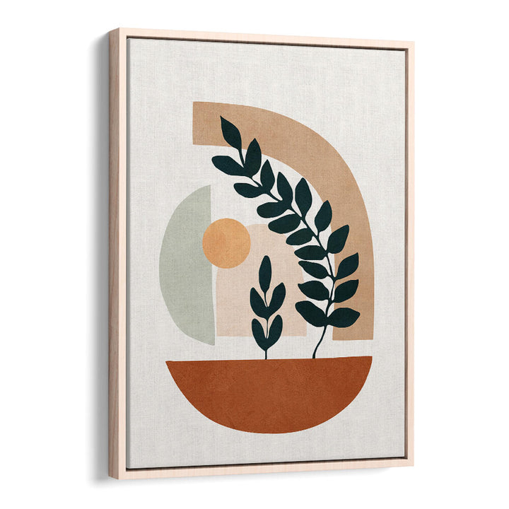 CURVED GROWTH , BOHO ART PAINTINGS