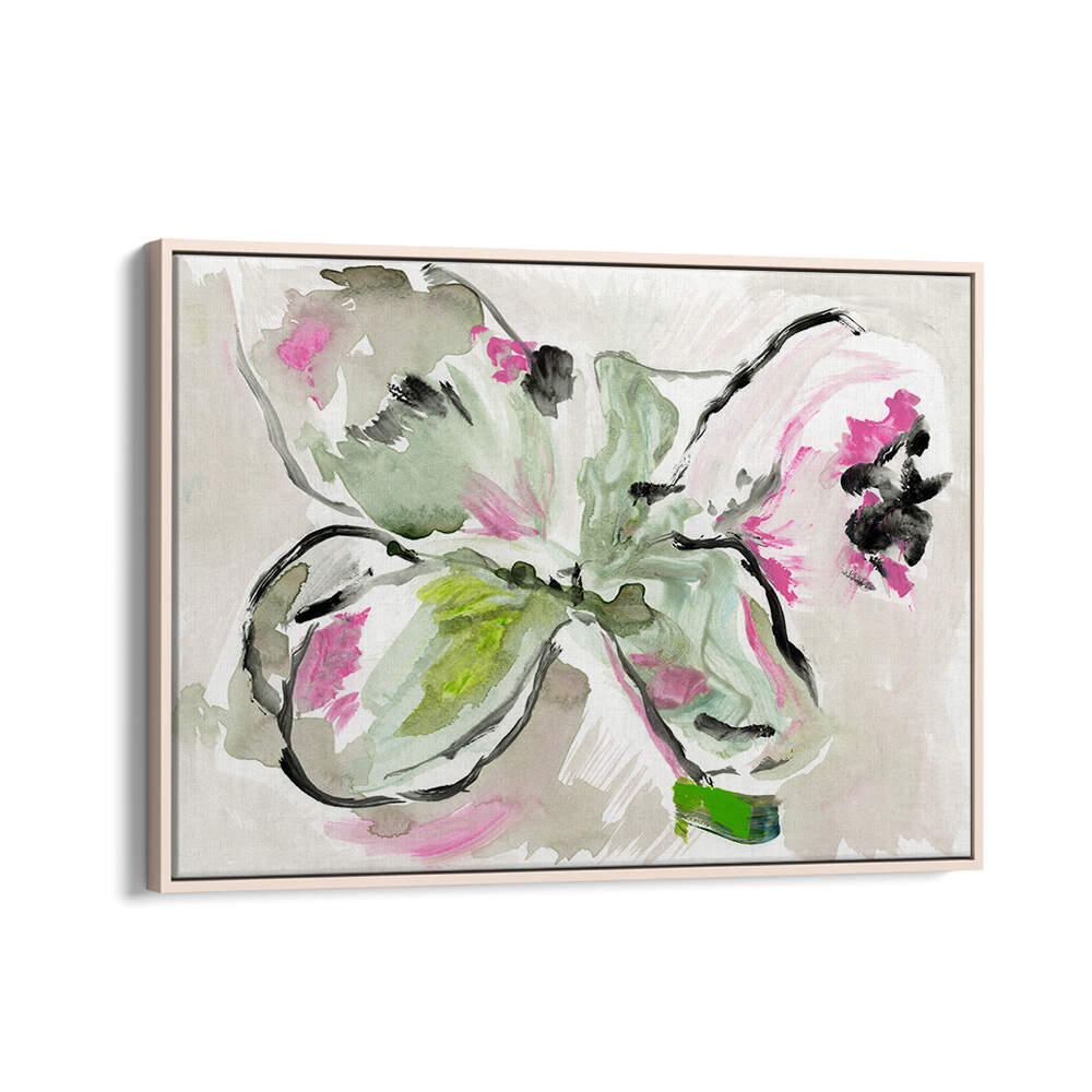 Vibrant PURPLE VIOLET PINK II, FLORAL FLOWER PAINTINGS enhance any space with enchanting beauty and intricate details.