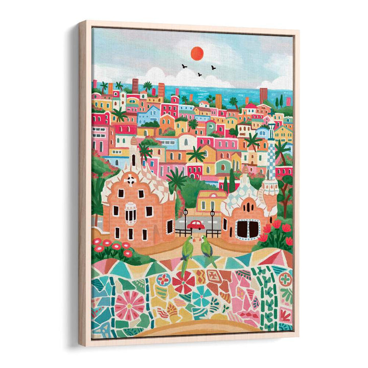 BARCELONA , TRAVEL POSTERS
