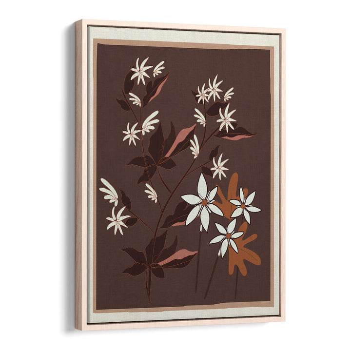 BLOSSOMS IN COCOA , FLORAL FLOWER PAINTINGS