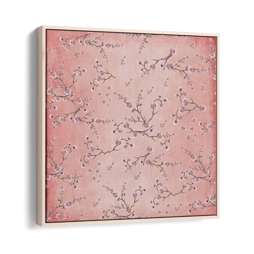Transform your space with BLOSSOMS ON BLUSH, FLORAL FLOWER PAINTINGS, showcasing delicate pink blossoms in stunning detail.