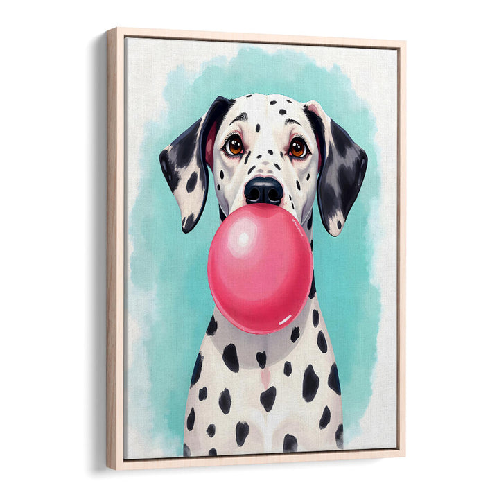 BUBBLE GUM DALMATIAN , WILDLIFE PAINTINGS