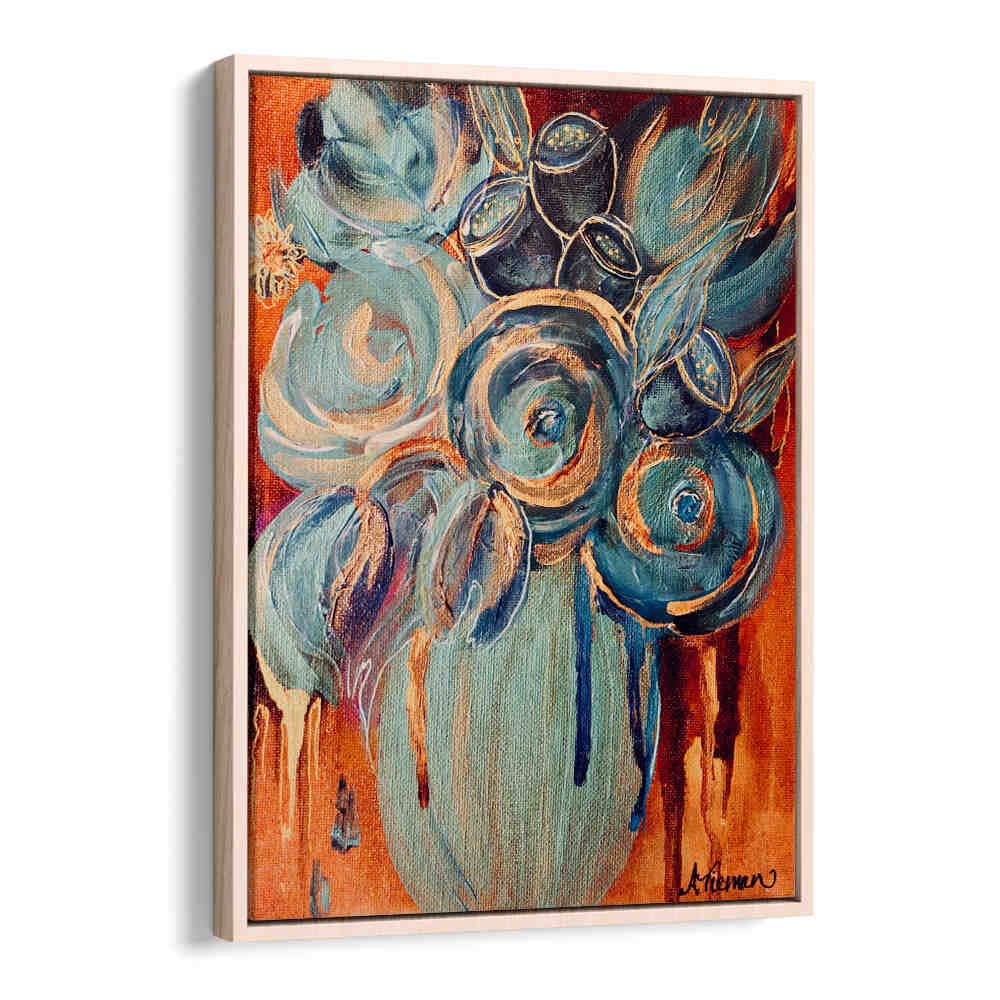 Vibrant CARIBBEAN BLOOMS, FLORAL FLOWER PAINTINGS brighten any space with elegance and nature's beauty.