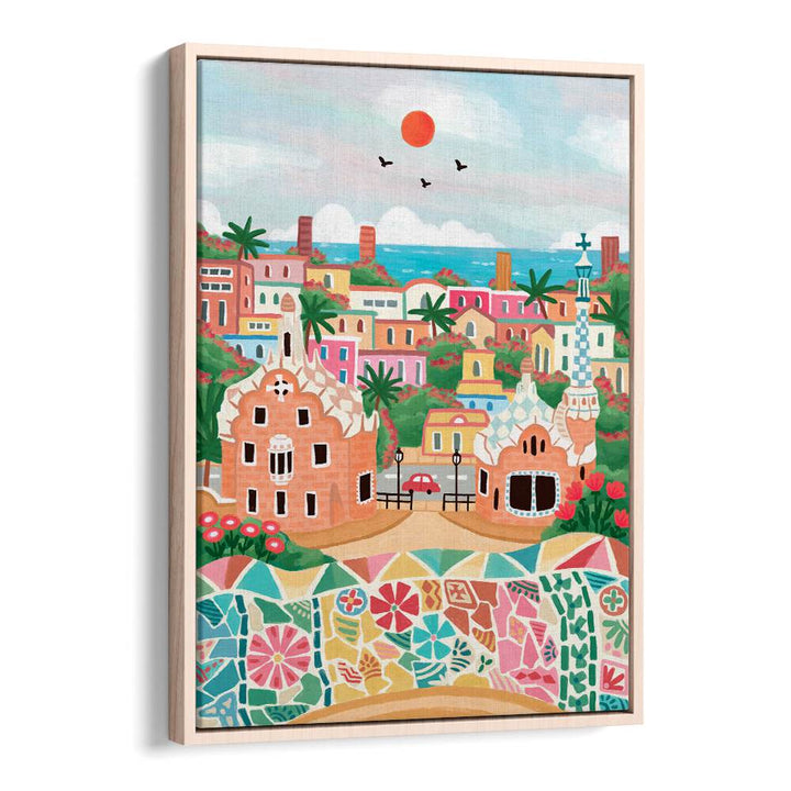 COLORFUL COASTAL DREAM , TRAVEL POSTERS