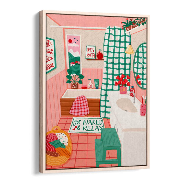 COZY BATHROOM OASIS , FASHION POSTERS