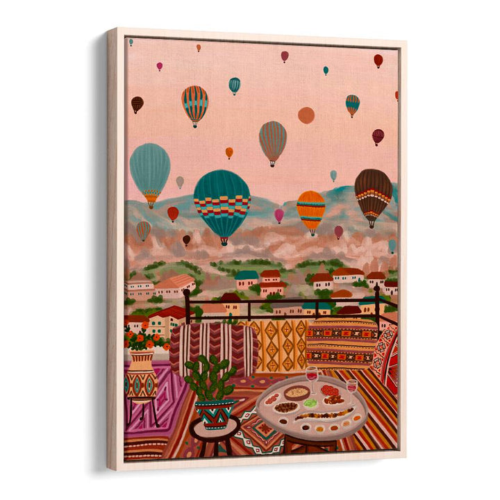 DREAMY BALLOON VISTA , TRAVEL POSTERS