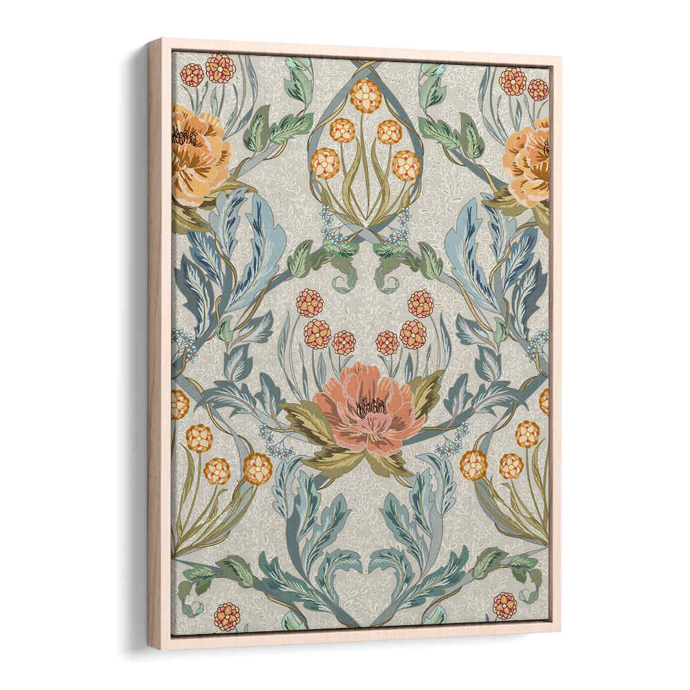 Captivating ANTIQUE PATTERN IV, PATTERN ART PRINTS, blending vintage textile design with modern aesthetics for your space.