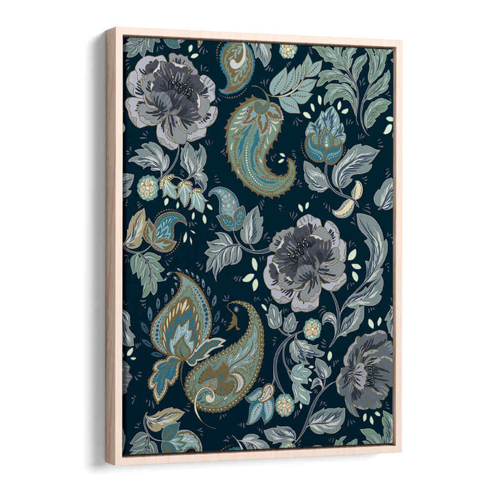 Elegant MOONSHINE BLUE, PATTERN ART PRINTS showcase intricate floral designs, perfect for enhancing your living space.