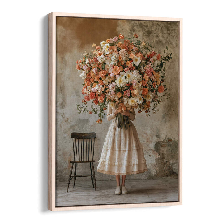 FLOWER HARVEST , FLORAL FLOWER PAINTINGS