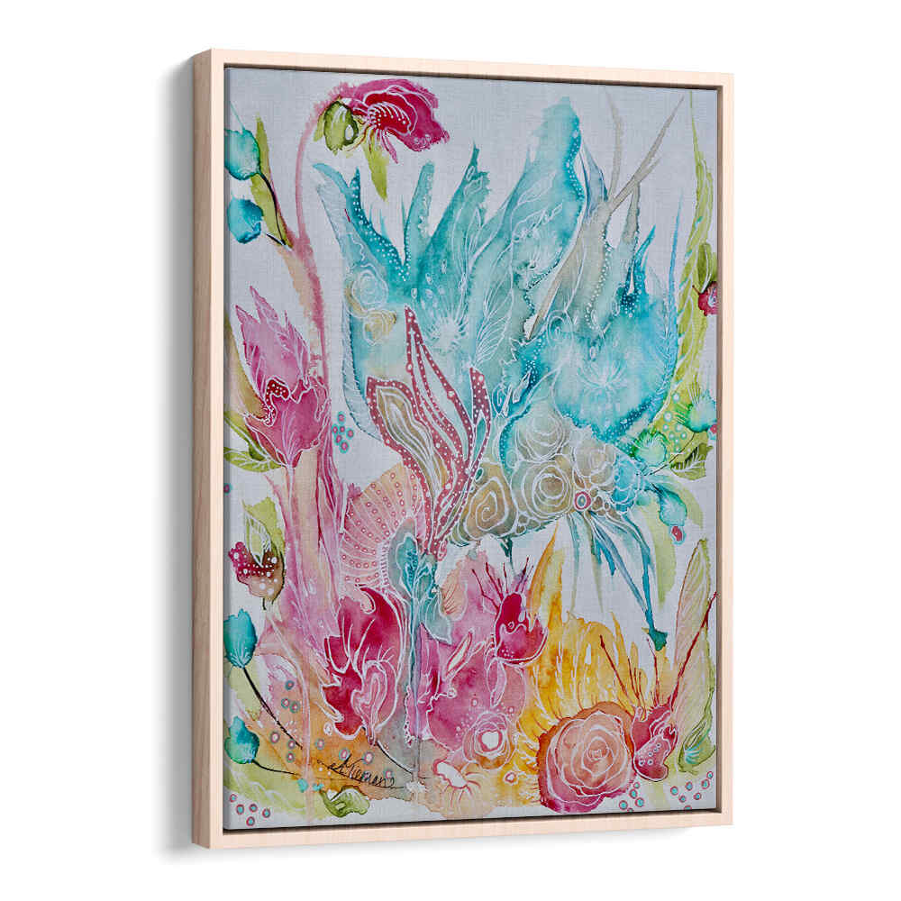 Bright and vibrant FOREVERMORE III, FLORAL FLOWER PAINTINGS enhance any room with stunning floral artistry.