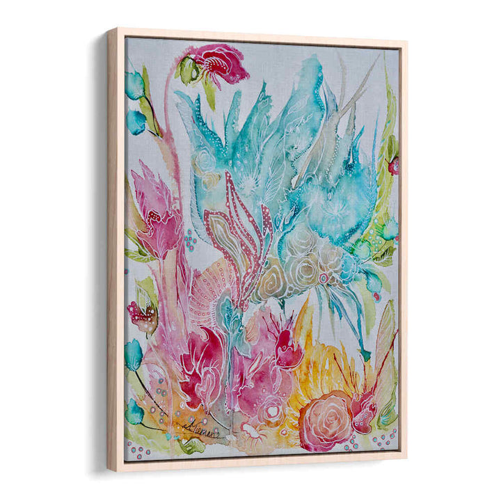 Bright and vibrant FOREVERMORE III, FLORAL FLOWER PAINTINGS enhance any room with stunning floral artistry.
