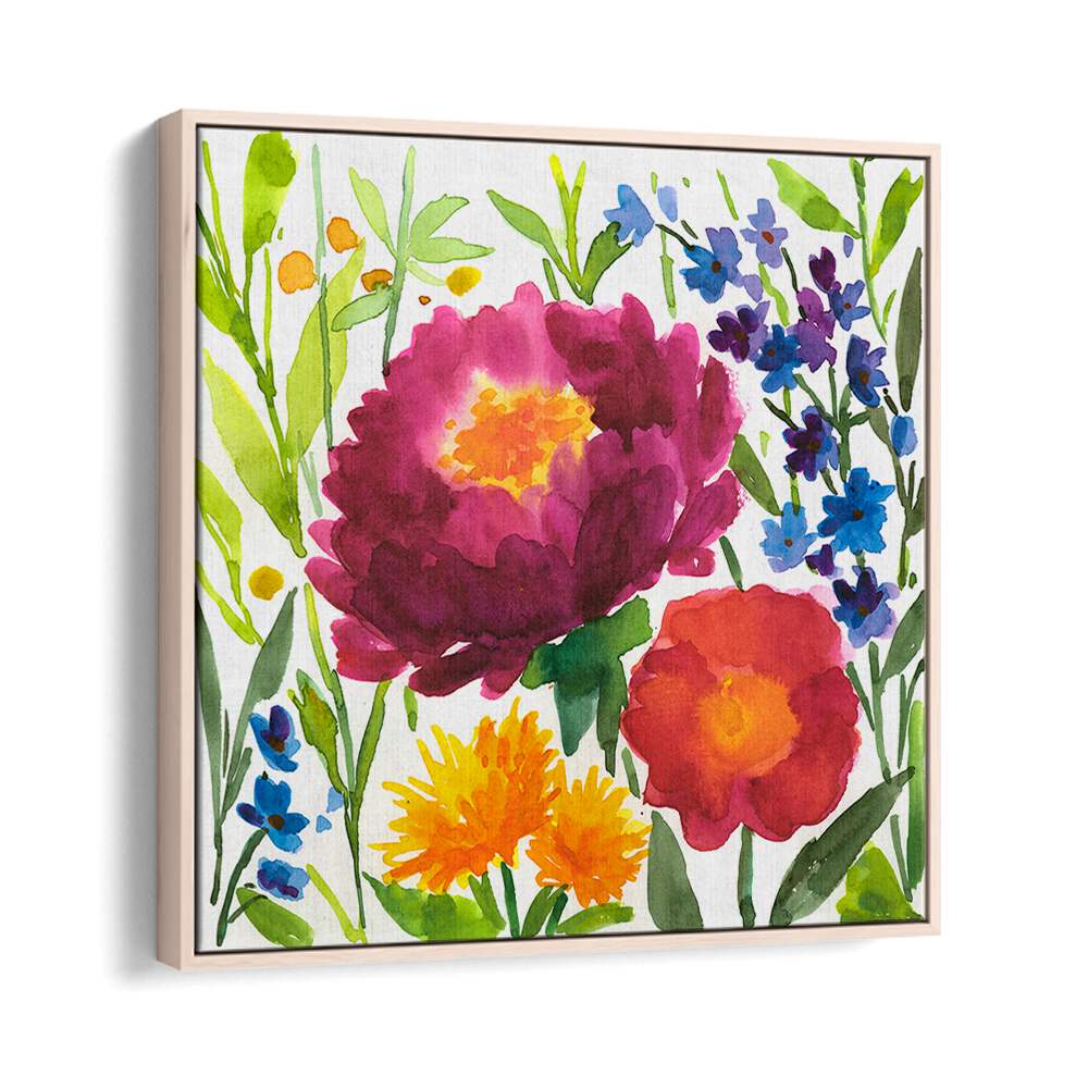 Vibrant MORNING, FLORAL FLOWER PAINTINGS showcasing blooming flowers, perfect for brightening any space.