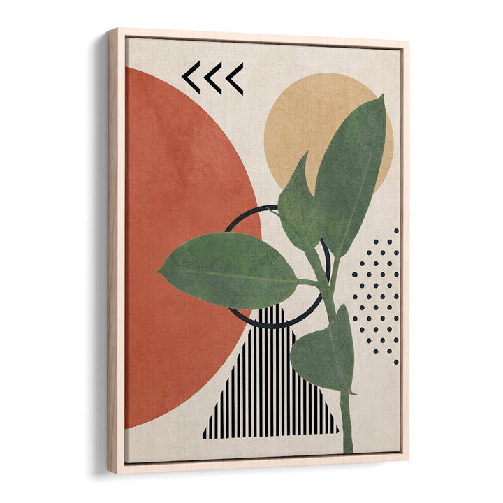 GEOMETRIC BOTANY , BOHO ART PAINTINGS