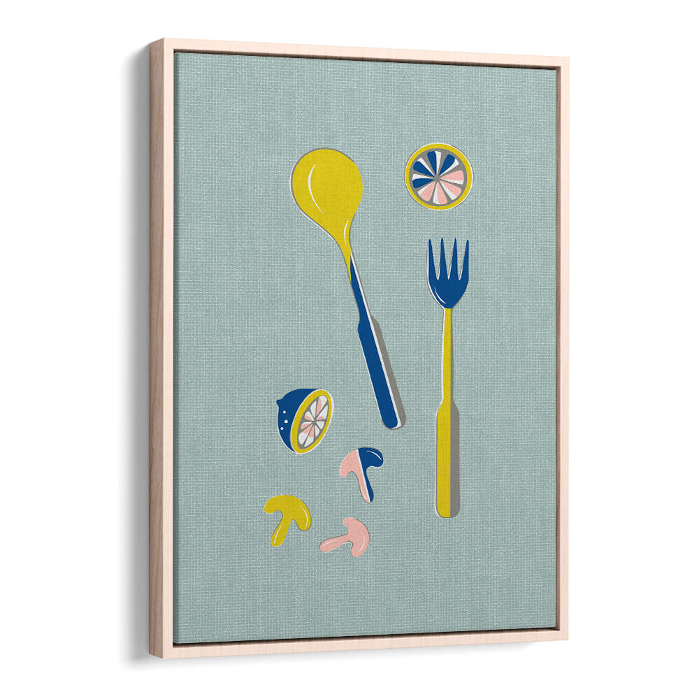 MID CENTURY KITCHEN CUTLERY MINT , KITCHEN POSTERS