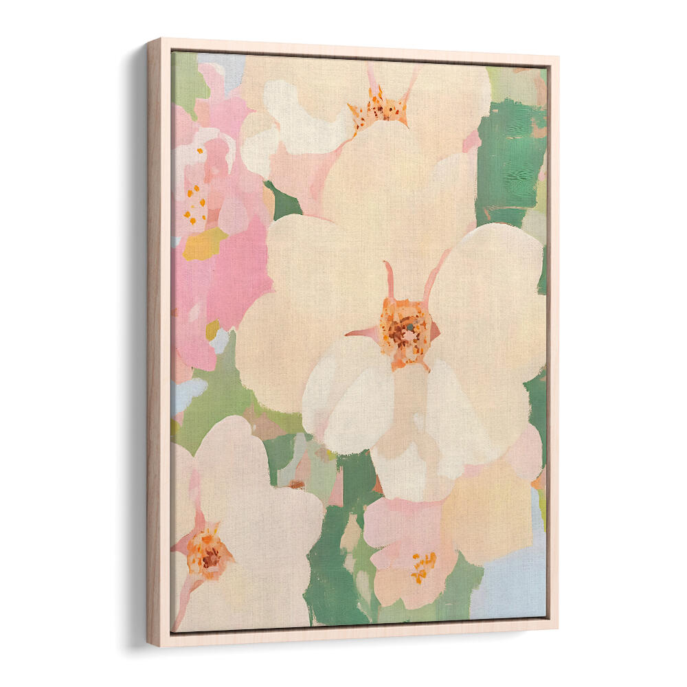 PETALS OF SERENITY , FLORAL FLOWER PAINTINGS