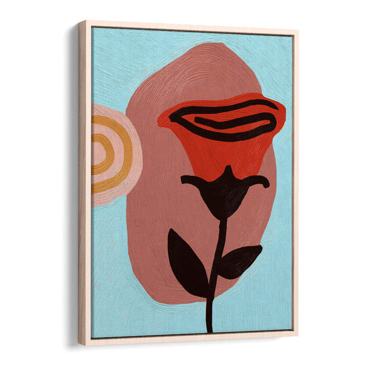 RED ROSE , FLORAL FLOWER PAINTINGS