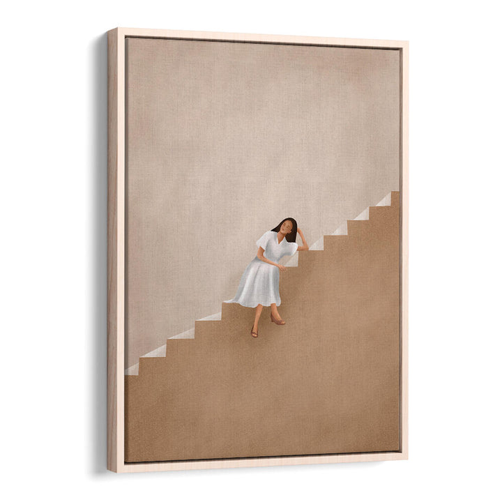 STAIRWAY TO DREAMS , BOHO ART PAINTINGS