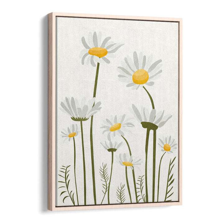SUMMER FLOWERS I , FLORAL FLOWER PAINTINGS