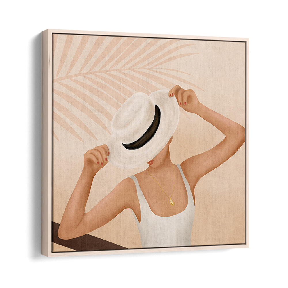 SUMMER HEAT III , BOHO ART PAINTINGS