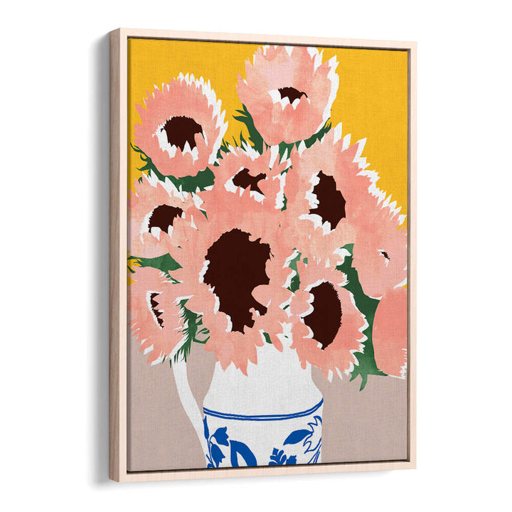 SUNSHINE ON A CLOUDY DAY , FLORAL FLOWER PAINTINGS