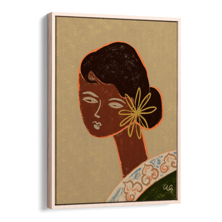 THE GREEN LADY, PORTRAITS & FIGURATIVE ILLUSTRATIONS
