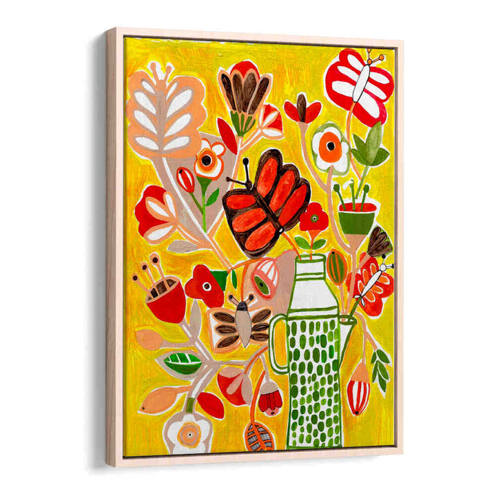 FLOWERS AND BUTTERFLIES , FLORAL FLOWER PAINTINGS