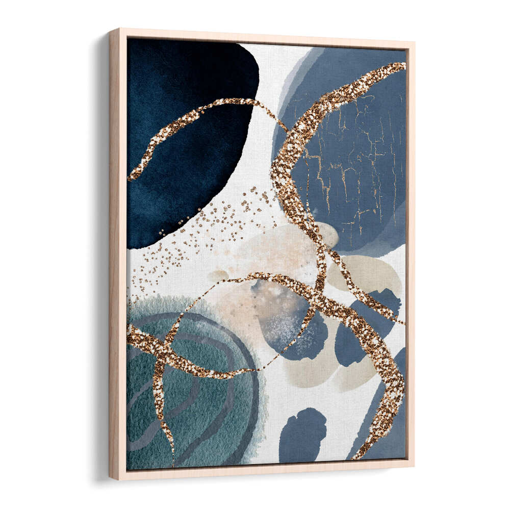 DENIM BLUE , BOHO ART PAINTINGS