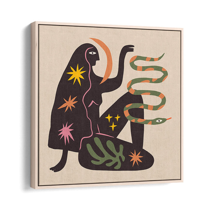 THE SPIRIT SERIES XXI , BOHO ART PAINTINGS